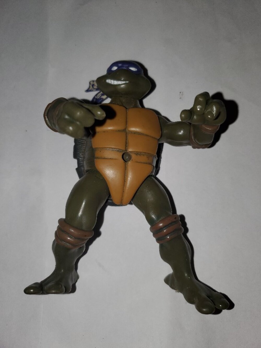 USED TEENAGE MUTANT NINJA TURTLES DONATELLO 2002 ACTION FIGURE